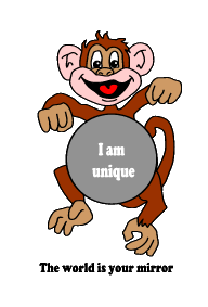 Monkey I Am Unique